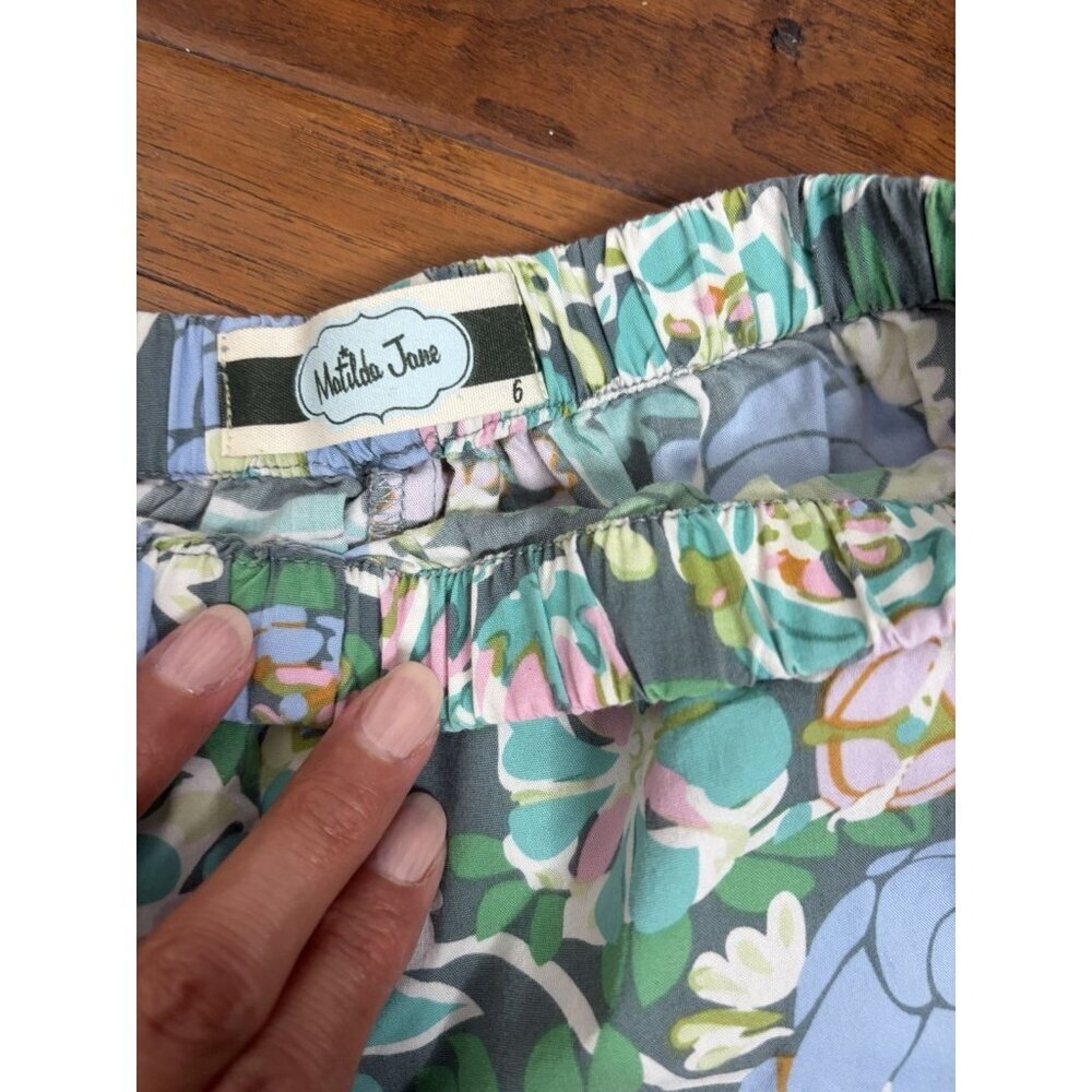 Matilda Jane MATCHING Robin Ruffles House of Clouds Pull On Ruffle Pants 4/6 - Picture 5 of 6